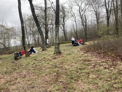 April Backpacking Trip - Sunfish Pond