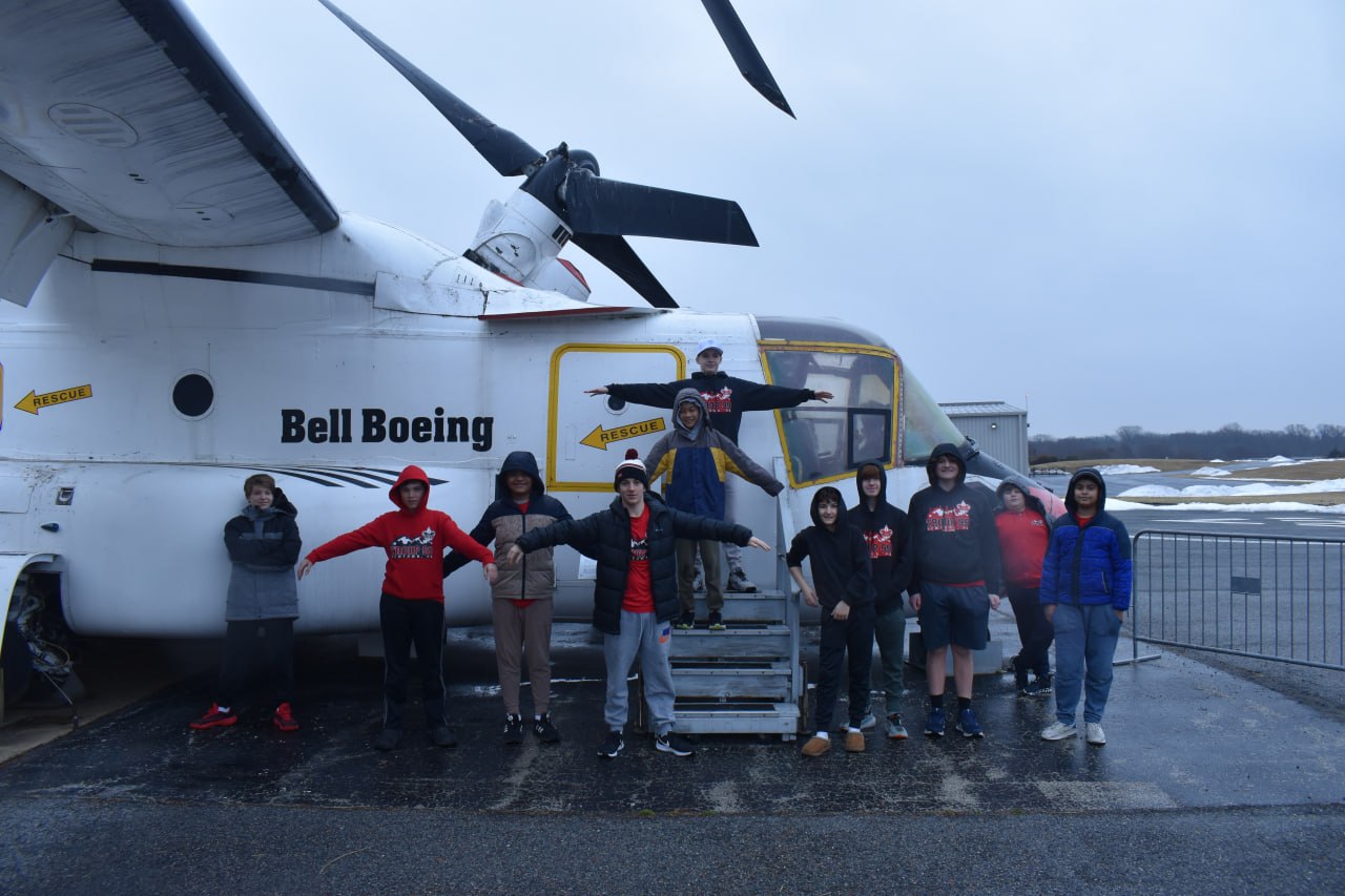 Night at the Helicopter Museum